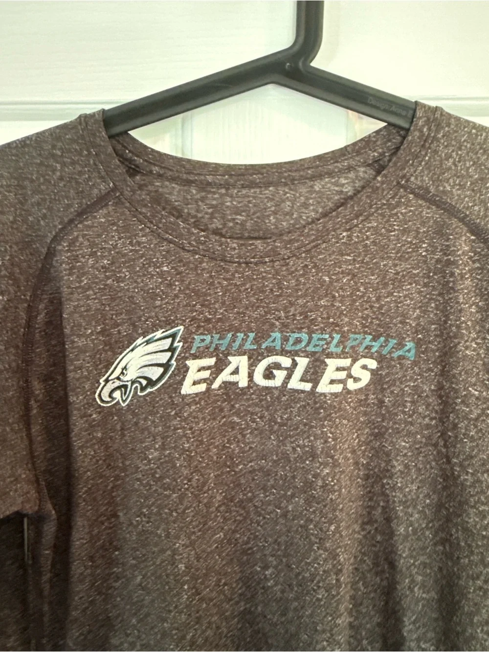 Women's Long Sleeve Philadelphia Eagles Tee - Brown